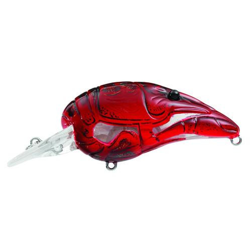 LiveTarget Lures Crawfish Classic Crankbait 2 1/8", Number 6 Hook Size, 6'-8' Depth, Red/Black