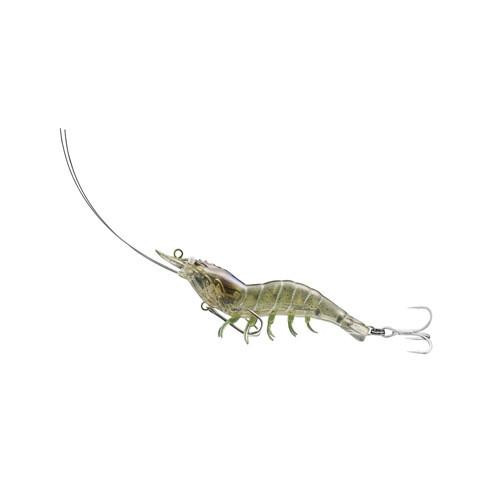 LiveTarget Lures Shrimp Hybrid Bait 3 1/2", Number 8 and 6 Hook Size, Variable Depth, Pink Shrimp