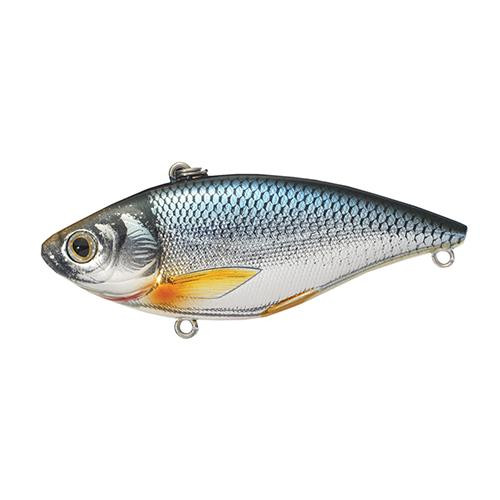 LiveTarget Lures Golden Shiner Rattlebait 2 7/8" Length, 1/2 oz, #6 Hook, 7' Depth, Silver/Blue, Package of 1