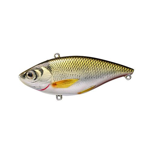 LiveTarget Lures Golden Shiner Rattlebait 2 7/8" Length, 1/2 oz, #6 Hook, 7' Depth, Gold/Black, Package of 1