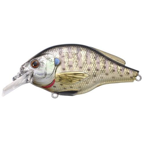 LiveTarget Lures Bluegill Squarebill 2 3/8", Number 6 Hook Size, 3'-4' Depth, Metallic/Gloss