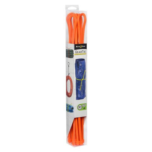 Nite Ize Gear Tie ProPack 32" Bright Orange (Per 6)
