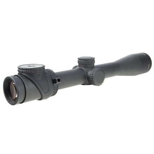 Trijicon AccuPoint 2.5-12.5x42mm Riflescope 30mm Main Tube with BAC Amber Triangle Post Reticle, Matte Black