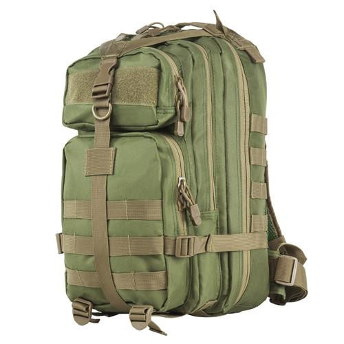 NcStar Small Backpack Green w/Tan Trim