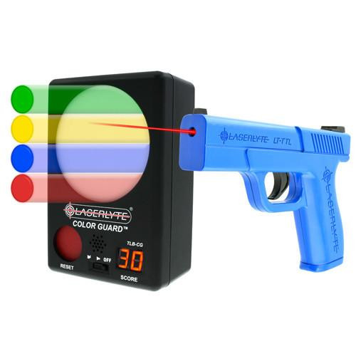 LaserLyte Laser Color Guard Kit: Color Guard Target, Pistol Full