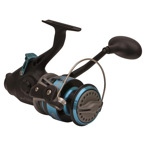 Zebco / Quantum Bait Teaser Spinning Reel Size 60, 4.9:1 Gear Ratio, 33" Retrieve Rate, 24 lb Max Drag, Ambidextrous
