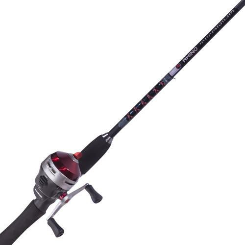 Zebco / Quantum Rhino Spincast Combo, 6' Length, 2.91 Gear Ratio, 3 Bearings, Medium Action