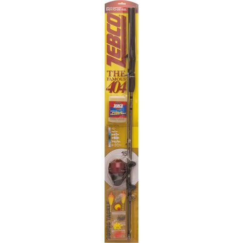 Zebco  Quantum 404 56 Spincast Combo with Tackle