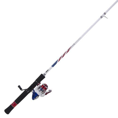Zebco  Quantum Folds Of Honor Spinning Combo 6 2 Piece, Medium