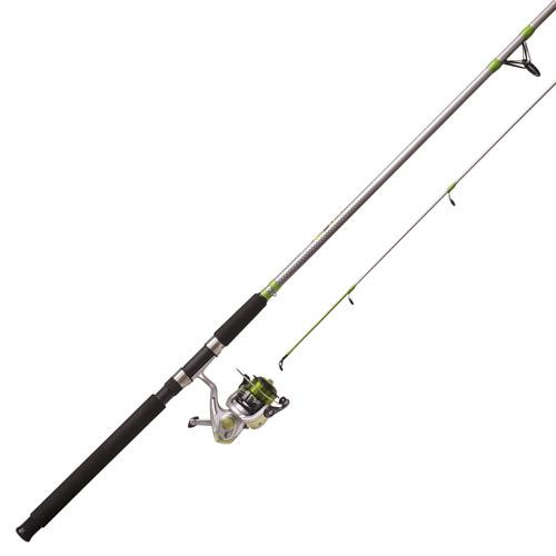 Zebco  Quantum Stinger Spinning Combo 8 2 Pieces, Medium/Heavy Power