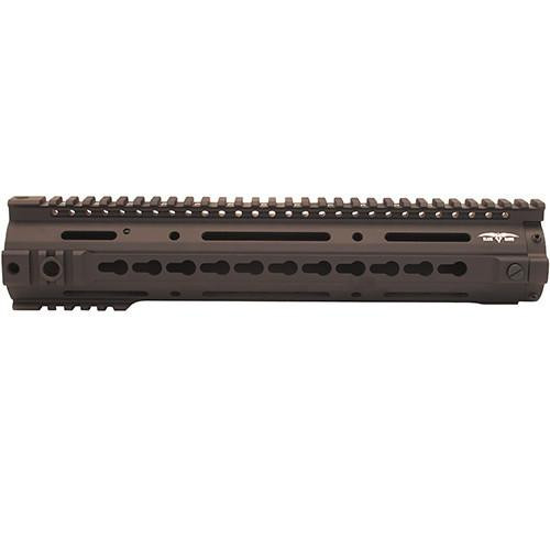 Black Dawn 12" BD10 KeyMod Rail Black, (Compatible with BDR-10 Only)