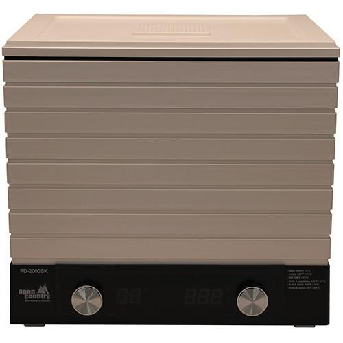 Open Country Dehydrator 530W Digital, Square
