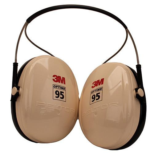 Peltor 95 Behind-the-Head Earmuffs Beige