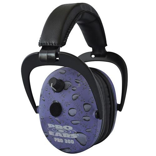 Pro Ears Pro 300 Noise Reduction Rating 26dB, Purple Rain