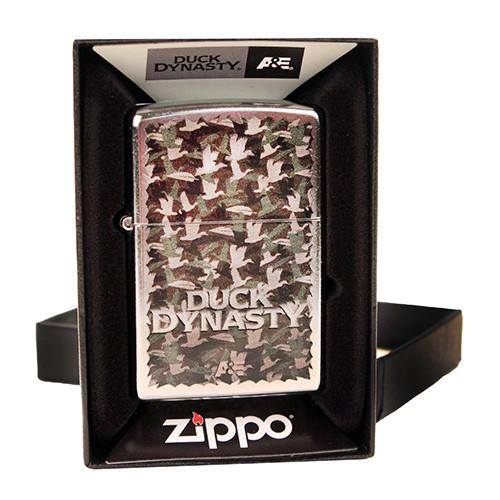 Zippo Outdoors Windproof Lighter Duck Dynasty Ducks, Camo Chrome