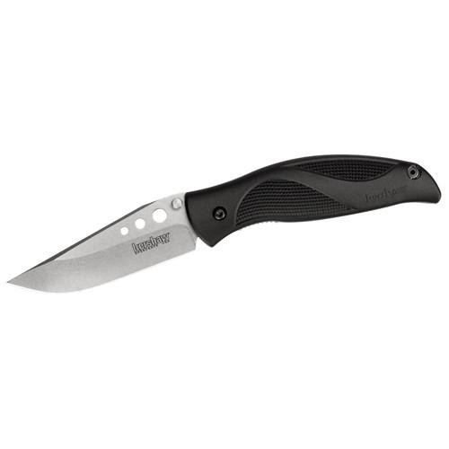 Kershaw Stonewashed Whirlwind Straight Edge, Boxed