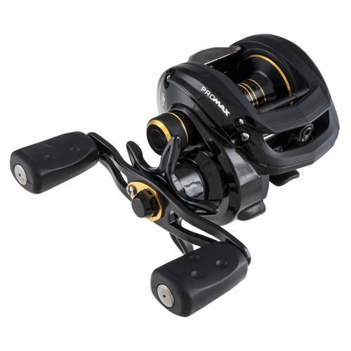 Abu Garcia Pro Max Low Profile Reel LP. 7.1:1 Gear Ratio, 8 Bearings, 18 lb Max Drag, Right Hand, Clam Package