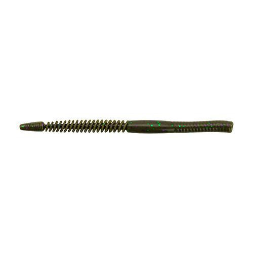 Berkley PowerBait 5" Shaky Snake Green Pumpkin Party, Per 10