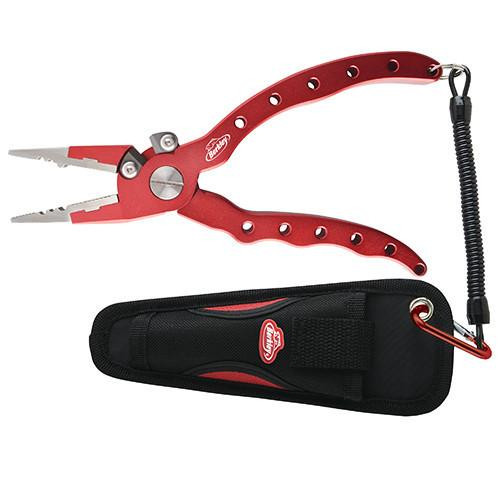 Berkley Pliers 7" Aluminum, Red