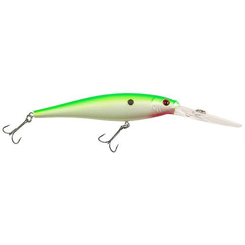 Berkley Flicker Minnow 4 1/2" Length, Chartreuse Pearl, Per 1