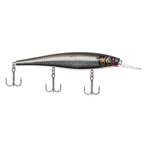 Berkley Cutter 110+, 4 3/8" Length Black Silver, Per 1