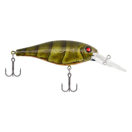 Berkley Bad Shad, 2 3/4" Length Moss Craw, Per 1