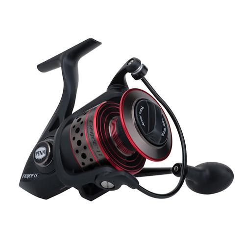 Penn Fierce II Spinning Reel 3000, 6.2:1 Gear Ratio, 5 Bearings, 10 lb Max Drag, Ambidextrous, Boxed