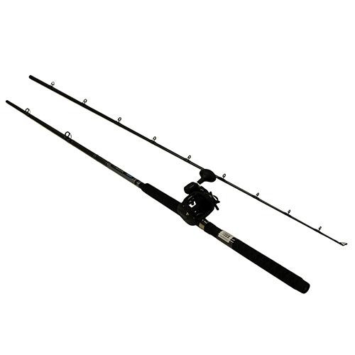 Okuma Great Lakes Trolling Combo 9 Length, 2 Piece Rod, Medium/Heavy Action, 2BB Bearings