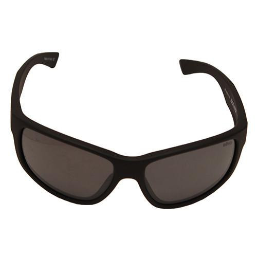 REVO Baseliner Sunglasses Matte Black Frames, Graphite Serilium Lens