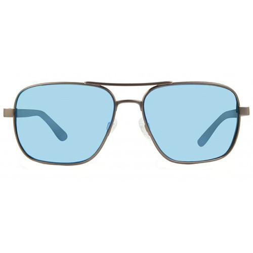 REVO Freeman Sunglasses Gun Metal Frames, Blue Water Crystal Lens