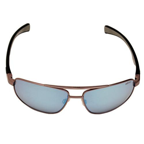 REVO Wraith Sunglasses Gun Metal Ftrames, Blue Water Serilium Lens
