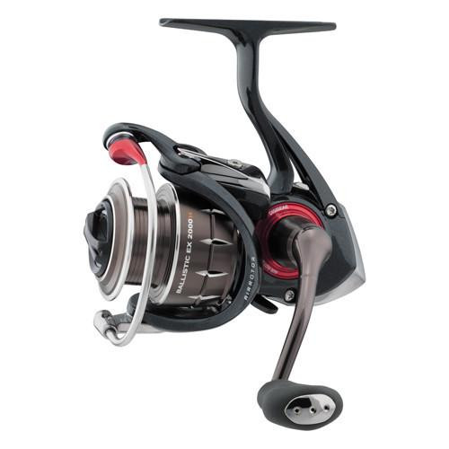 Daiwa Ballistic EX Spinning Reel 2000, 5.6:1 Gear Ratio, 1CRBB, 8BB, 1RB Bearings, 8.80 lb Max Drag, Ambidextrous