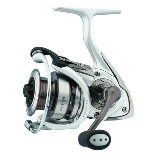 Daiwa Exceler EXE Spinning Reel 2000, 6.0:1 Gear Ratio, 4BB, 1RB Bearings, 4.4 lb Max Drag, Ambidextrous