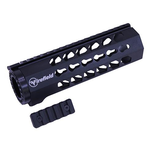 Firefield Keymod Freefloat Rail 7",  Machined Aluminum, Matte Black
