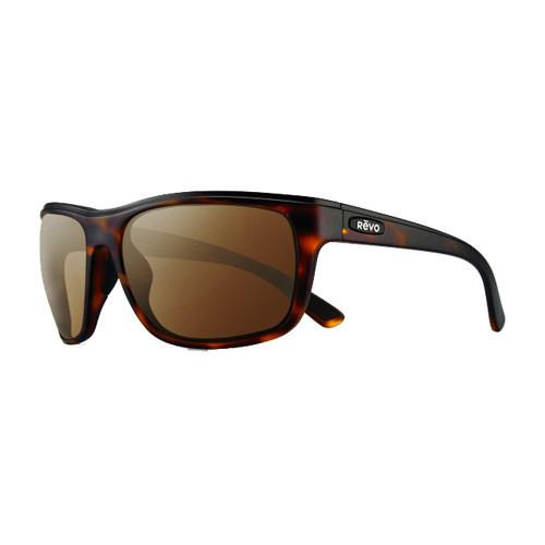 REVO Remus Sunglasses Matte Tortoise Frames, Terra Serilium Lens