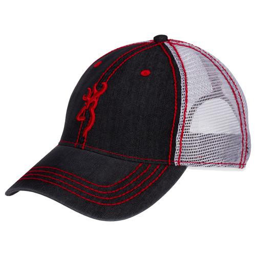 Browning Denim Cap Red