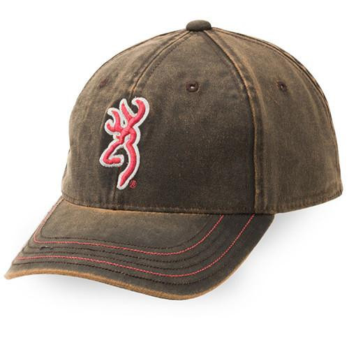 Browning Faux Cap For Her,  Brown/Fuchsia
