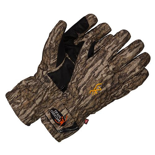 Browning Wicked Wing Insulated Gloves Mossy Oak Bottonlands, Medium