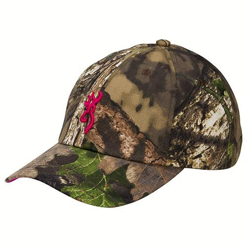 Browning 3D Buckmark Low Profile Camo Cap Mossy Oak Break-Up