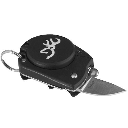 Browning Edge Keychain Light Black