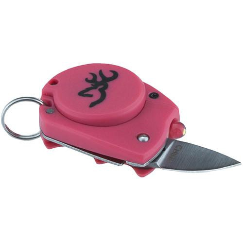 Browning Edge Keychain Light Pink