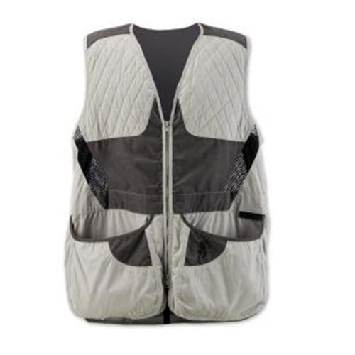 Browning Men's Summit Shooting Vest Black/Dark Gray, Large