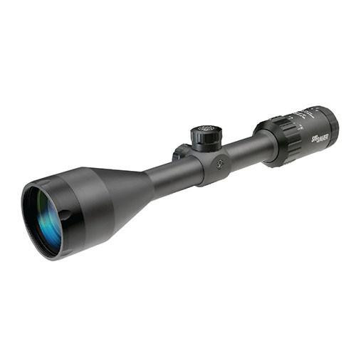 Sig Sauer Whiskey3 SFP Hunting Riflescope 3-9x50mm, Quad Reticle, 1/4 MOA Adjustment, Black
