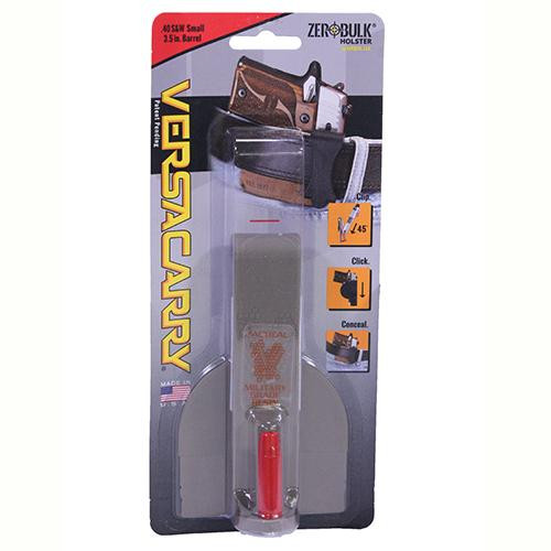 Versacarry VC Zerobulk Holster .45 ACP, 3 1/2" Barrel, Tan, Small