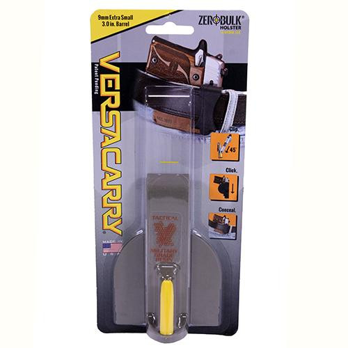 Versacarry VC Zerobulk Holster 9mm, 3" Barrel, Tan, Extra Small