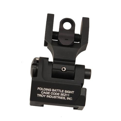 Troy Industries Rear Folding Back-Up Sight, Black