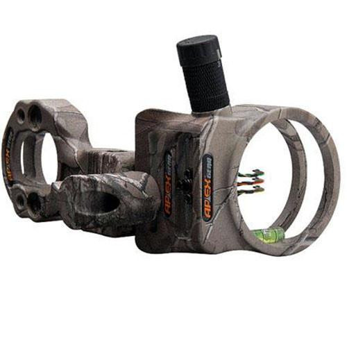 Truglo Apex Gear Tundra Bow Sight, 3 Pin, .019" Pin Sight Realtrre Xtra