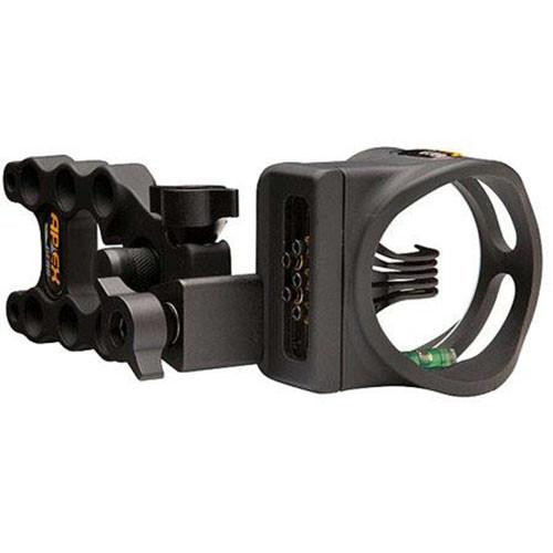 Truglo Apex Accu-Strike Bow Sight 5 Pin, .019", Black