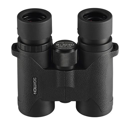Sightron SIII Series Binoculars 8x32mm, Roof Prism, Black Rubber Finish
