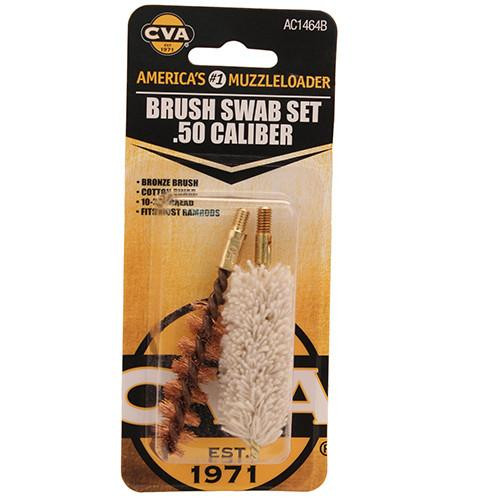 CVA .50 Calliber Brush/Swab Set